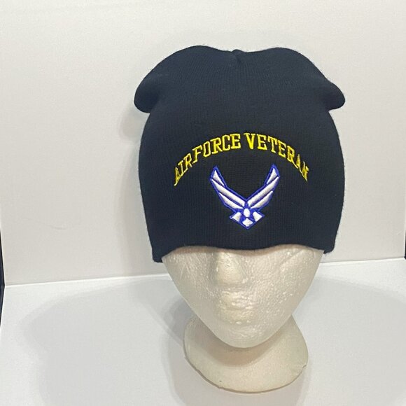 New Air Force Veteran Short Beanie - Picture 1 of 4